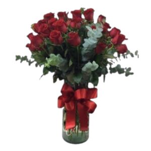 Rosas Rojas en Arreglo